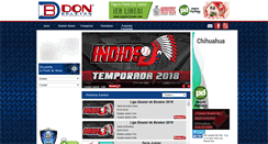 Desktop Screenshot of donboleton.com