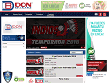 Tablet Screenshot of donboleton.com